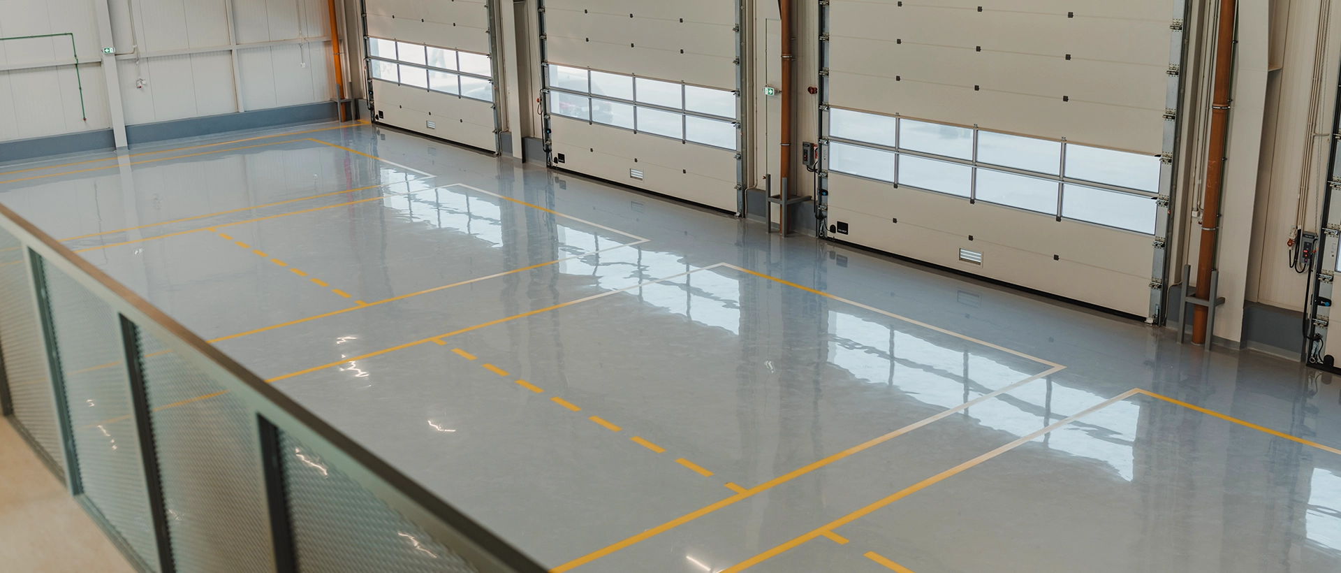 Industrial epoxy flooring in Langley