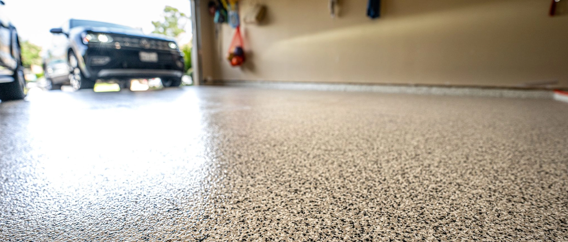 Vancouver Epoxy Flooring Flake Garage